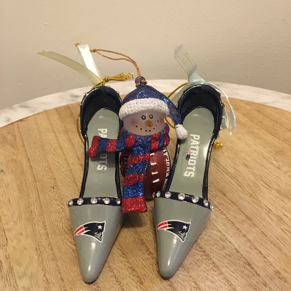 New England Patriots ornament bundle
